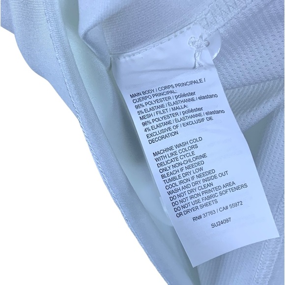 Callaway Golf Performance Polo Men Opti Dri Shirt Breathable Stripe White Blue S - Picture 5 of 16